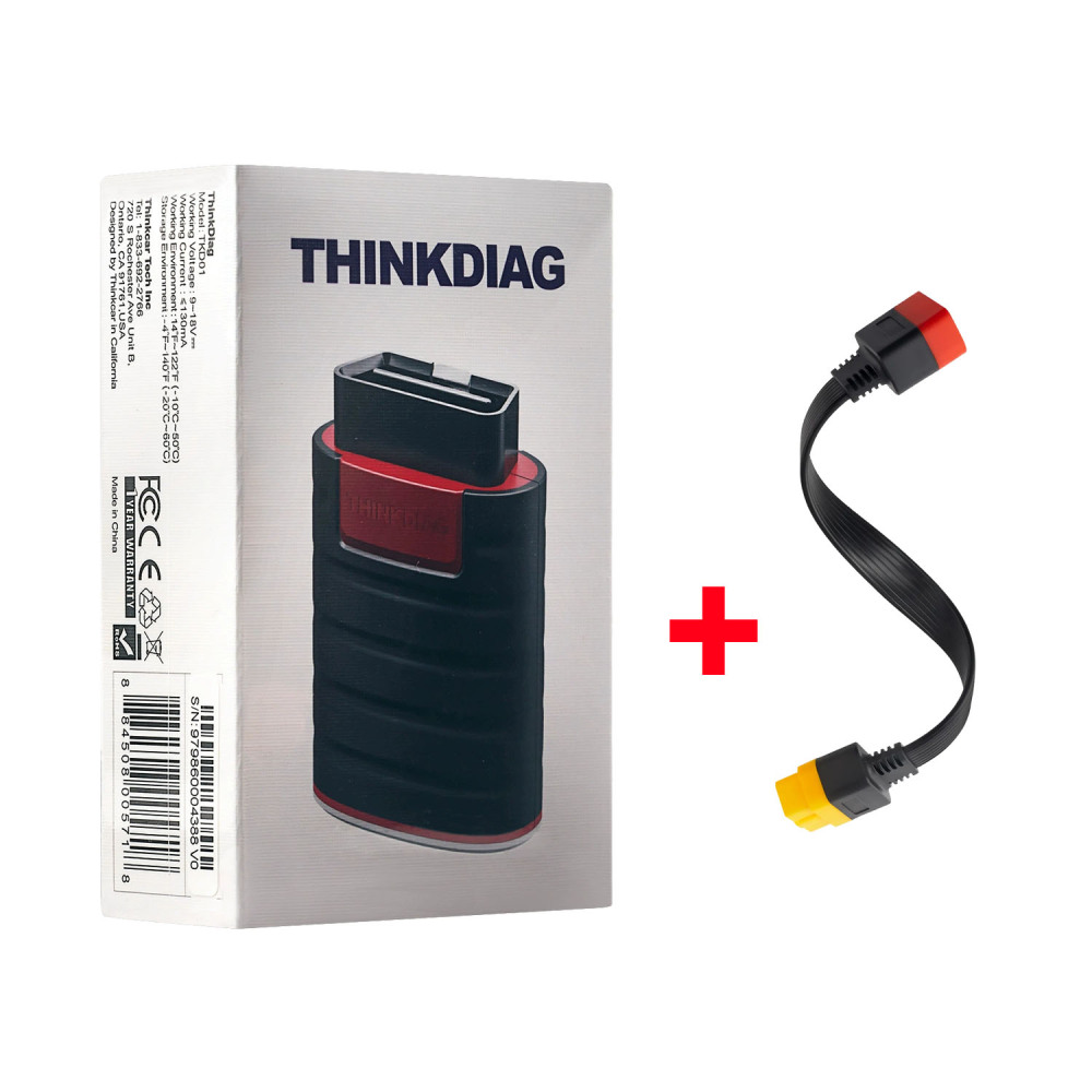 THINKCAR Thinkdiag Full system diagnosis + 16 Reset service ECU Coding Active Test 1 year free update