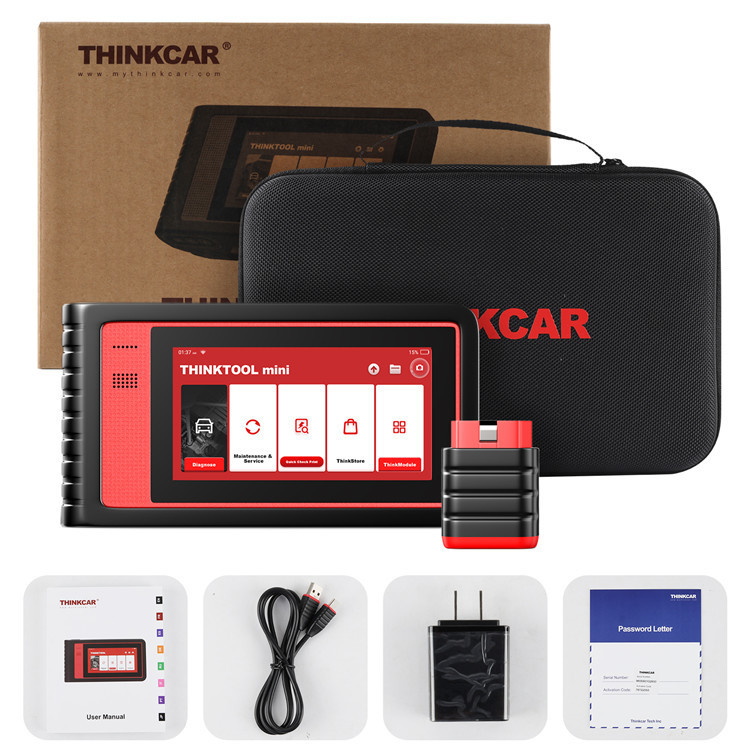 THINKTOOL MINI OBD2 Scanner Full System 28 Reset Automotive Tools Diagnosis Scanner Car Code Reader Free Update Car Tool