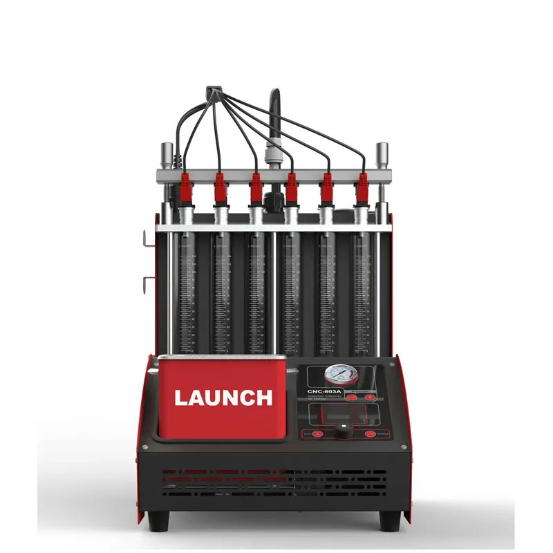 LAUNCH CNC603A Injector Cleaner And Tester 6 Cylinders Injector Cleaning Machine CNC-603A Ultrasonic Injector Tester