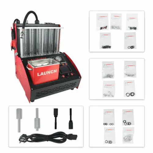 LAUNCH CNC603A Injector Cleaner And Tester 6 Cylinders Injector Cleaning Machine CNC-603A Ultrasonic Injector Tester