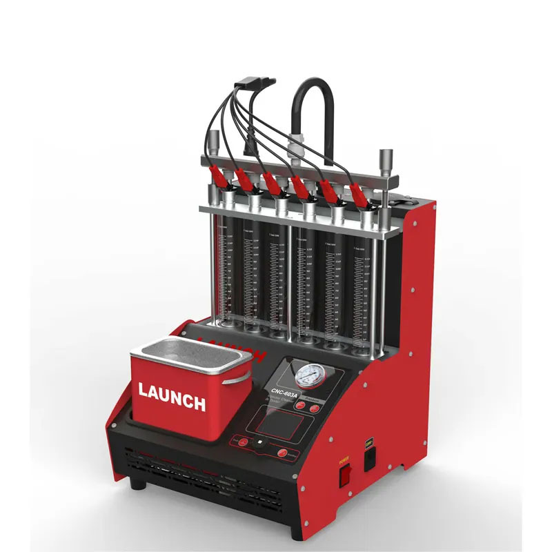 LAUNCH CNC603A Injector Cleaner And Tester 6 Cylinders Injector Cleaning Machine CNC-603A Ultrasonic Injector Tester
