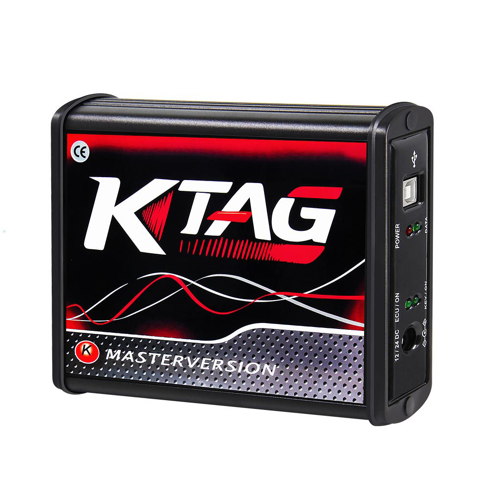 EU Version ECU Programming Tuning Tool For Kess V2 V5.017 OBD2 V7.020 For KTAG Firmware Car Trucks Master BDM Software Red PCB