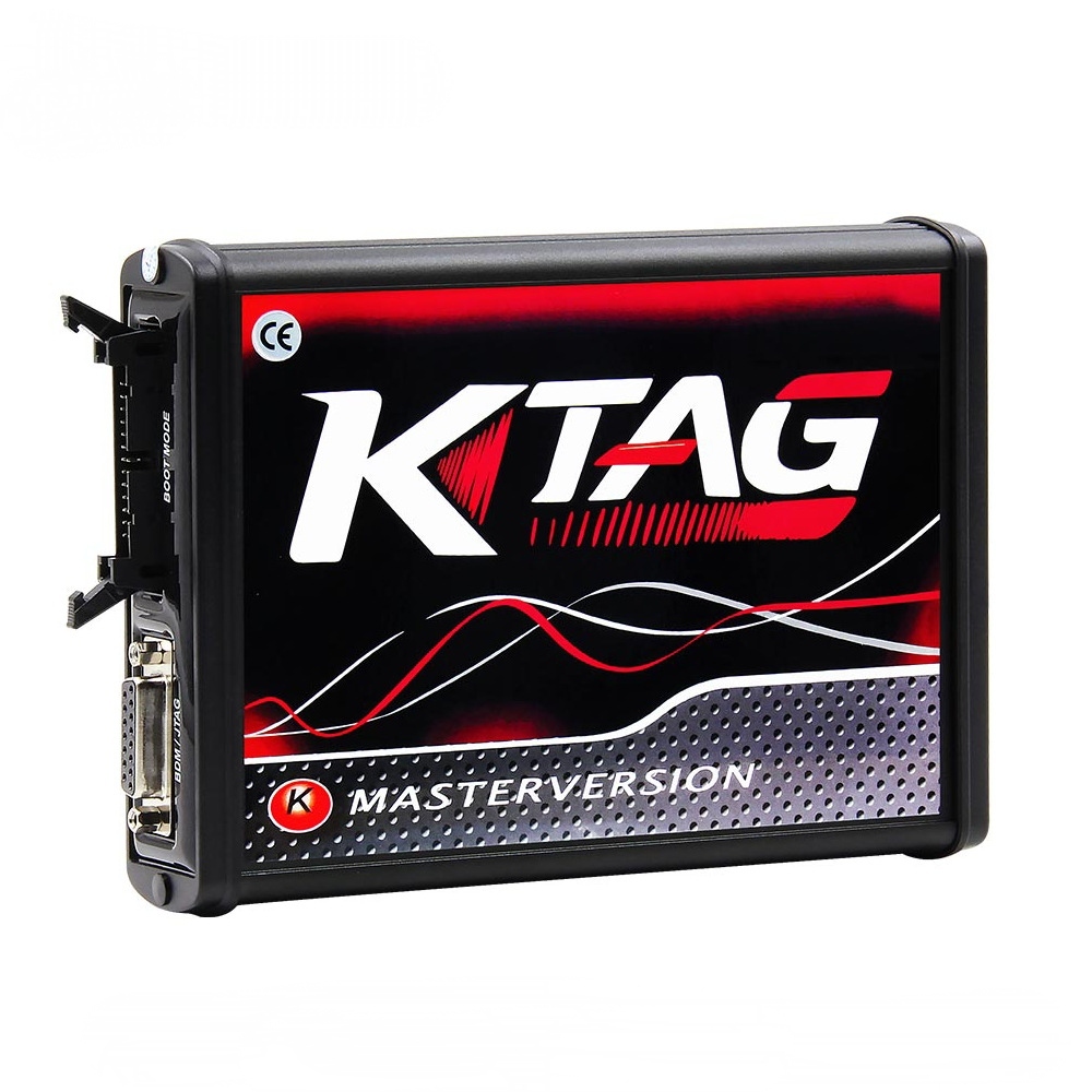 EU Version ECU Programming Tuning Tool For Kess V2 V5.017 OBD2 V7.020 For KTAG Firmware Car Trucks Master BDM Software Red PCB
