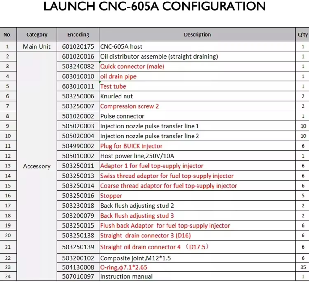Launch Smartsafe iSmartINC 605 CNC605A CNC-605A Ultra Sound Injector Cleaner And Tester For GDI EFI SFI Injector Nozzles