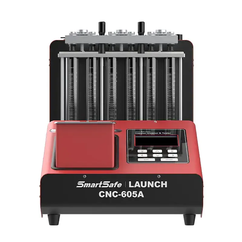 Launch Smartsafe iSmartINC 605 CNC605A CNC-605A Ultra Sound Injector Cleaner And Tester For GDI EFI SFI Injector Nozzles