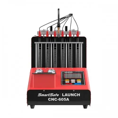 Launch Smartsafe iSmartINC 605 CNC605A CNC-605A Ultra Sound Injector Cleaner And Tester For GDI EFI SFI Injector Nozzles