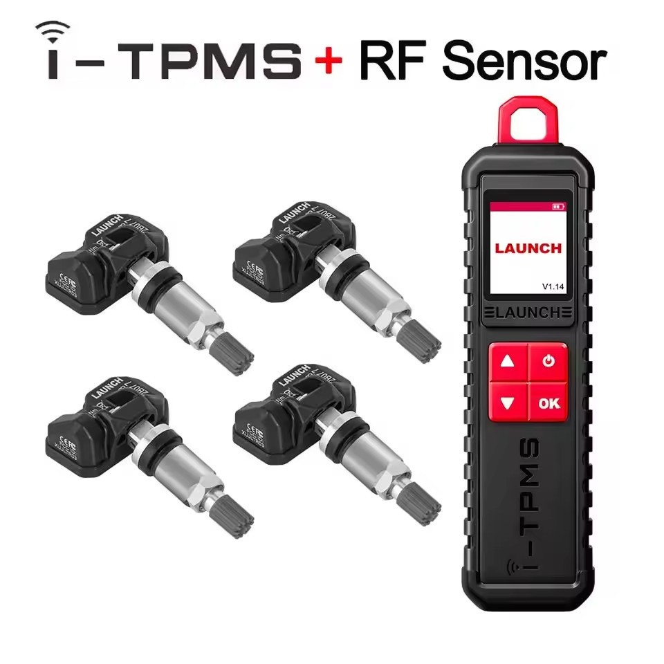LAUNCH X431 I-TPMS Car Tire Pressure Diagnostic Tool Relearn Active Program 315/433Mhz Sensor for Android /X431 V pk TSGUN