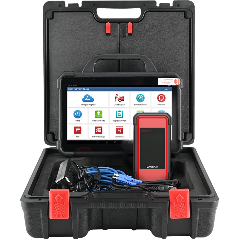 LAUNCH X431 PAD 7 VII PAD7 PADVII Car Diagnostic Tools J2534 Smartlink Automotive Scanner Auto Diagnost Online Programming OBD