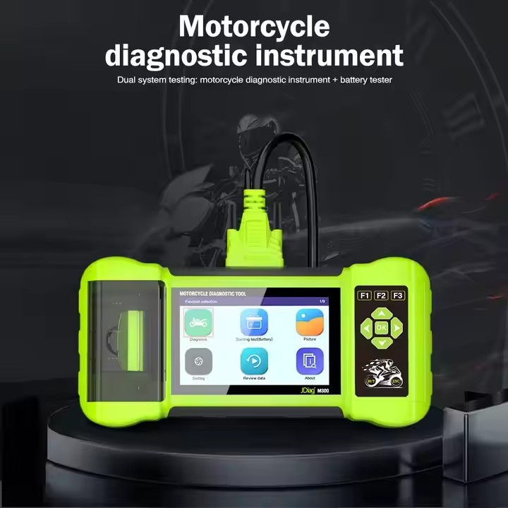 2025 JDiag M300 Motorcycle Diagnostic Tool OBD2 Scanner Motorcycle Diagnose Tools ABS Engine For BMW Ducati Harley Honda Yamaha