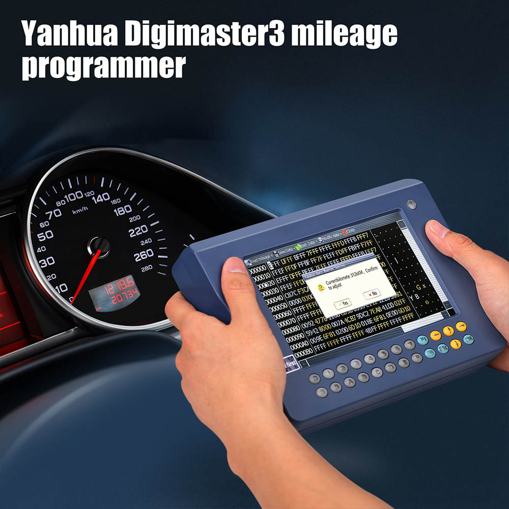 Original Yanhua Digimaster 3 Odometer Correction Master Mileage Adjustment kits No Token Limitation