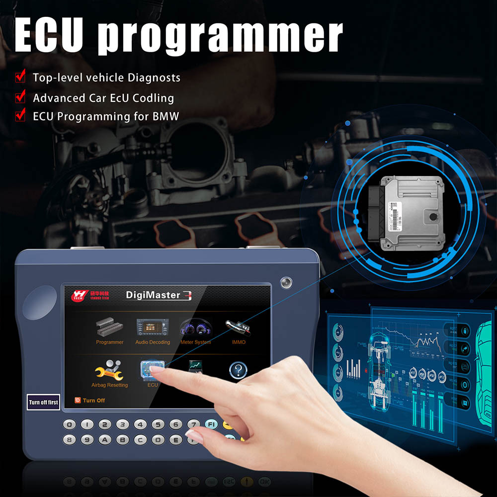 Original Yanhua Digimaster 3 Odometer Correction Master Mileage Adjustment kits No Token Limitation