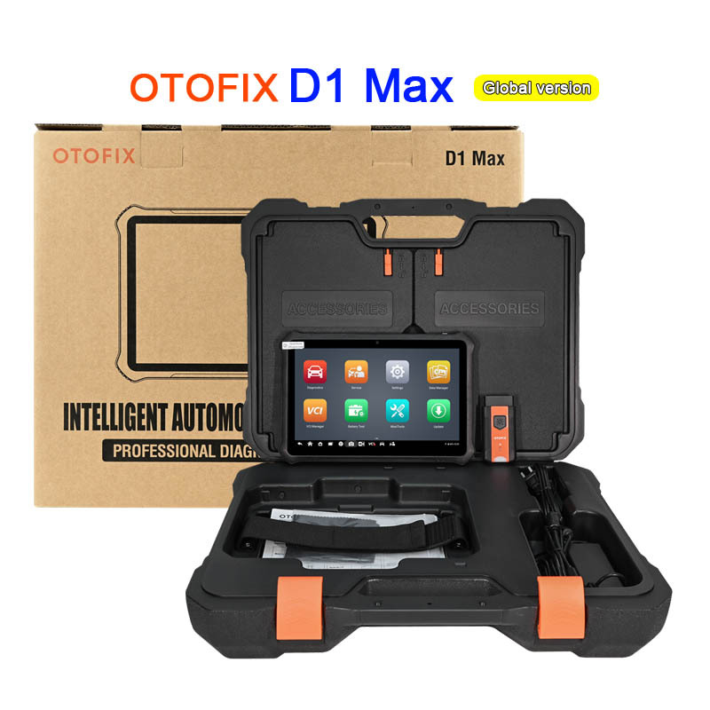 OTOFIX D1 Max Automotive Diagnostic Scan Tool Bi-Directional Scanner ECU Coding DoIP & CANFD 2 Years Update Upgraded of D1 PRO