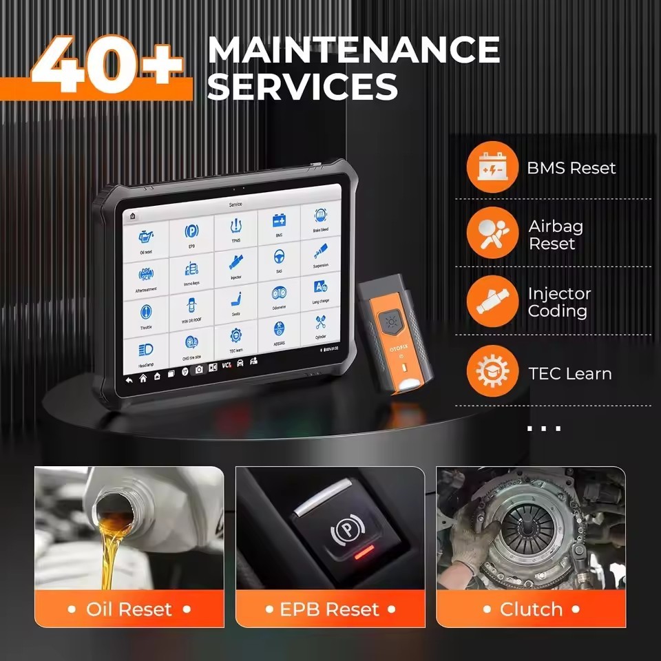 OTOFIX D1 PROS Diagnostic Scanner ECU Coding Bi-Directional Control Diagnostic Tools CANFD DoIP 2 Years Update Guided Functions