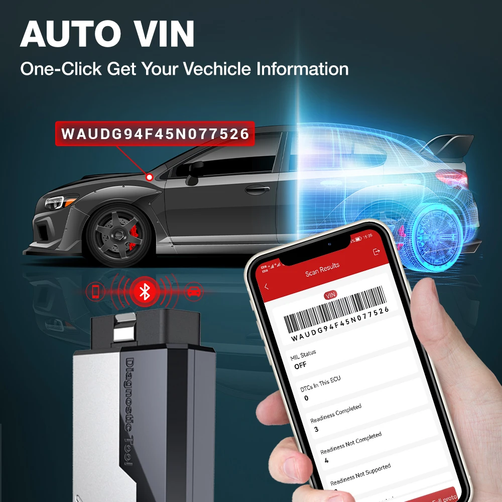Kingbolen Ediag elite ALL Software Bi Directional 15 Reset CANFD Protoco OBD2 Scanner No Subscription Lifetime Update