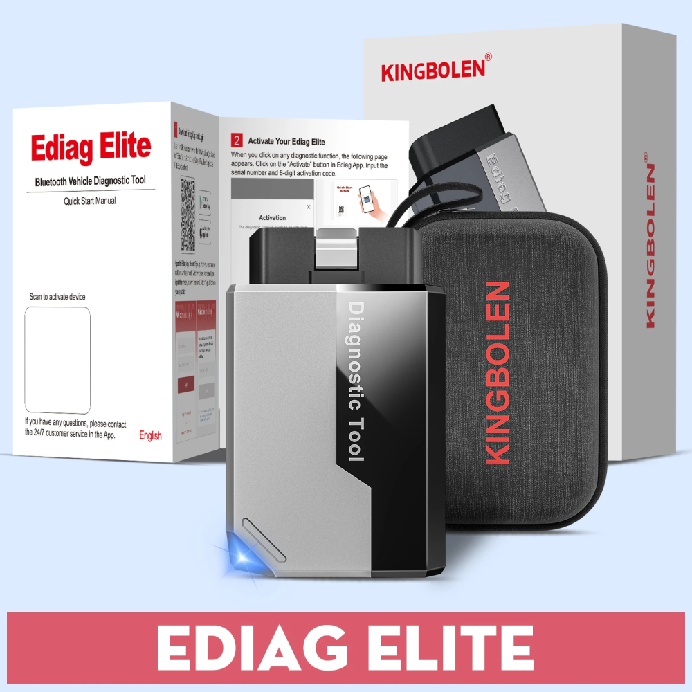 Kingbolen Ediag elite ALL Software Bi Directional 15 Reset CANFD Protoco OBD2 Scanner No Subscription Lifetime Update