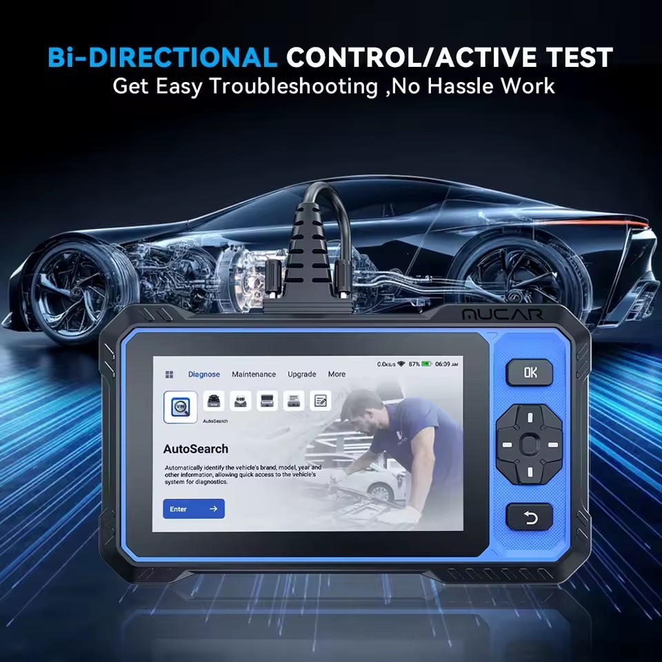 THINKCAR MUCAR 632 Bidirectional Automotive Tools Life Free Obd2 Scanner CANFD 15 Reset 4 System Diagnostic Auto OBD Scanners