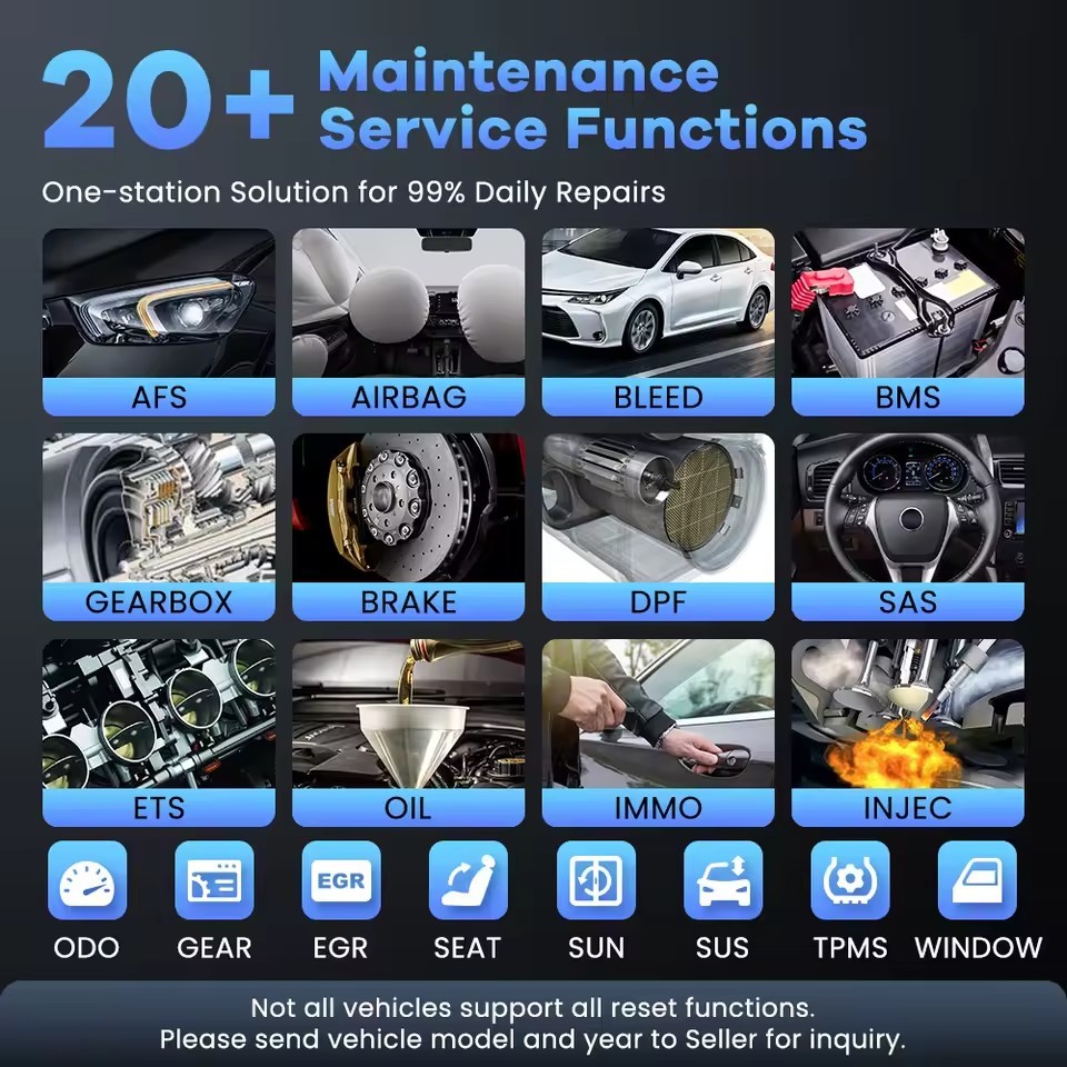 THINKCAR MUCAR 682 Professional Car Diagnostic Tool CANFD Bidirectional ECU Coding 20 Resets Full System Life Free Obd2 Scanner