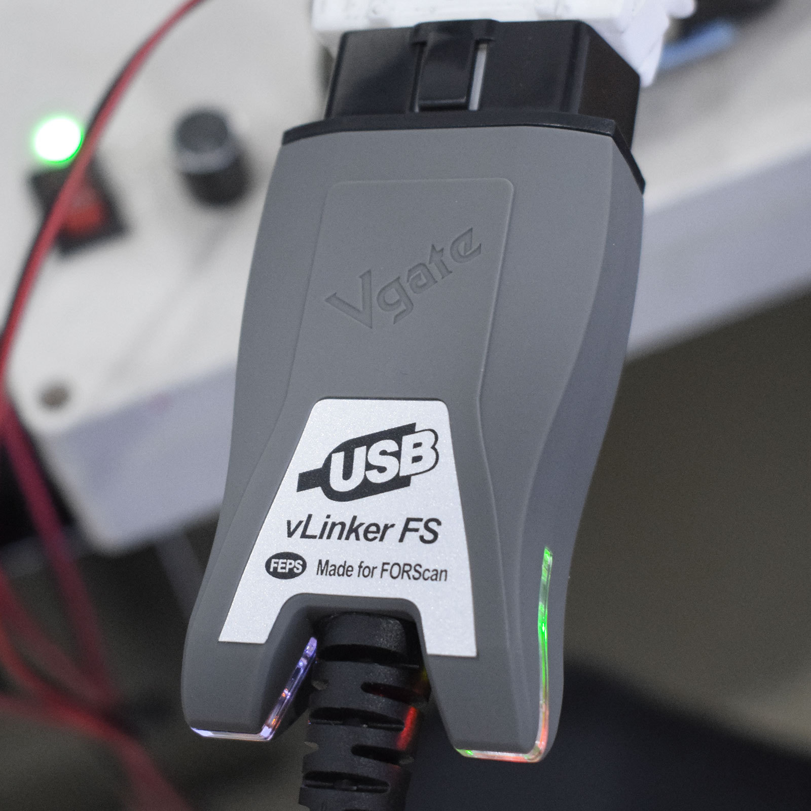 Vgate Vlinker FS ELM327 USB OBD2 Car Diagnostic Tool for Ford FORScan OBD2 Automotive Scanner MS/HS CAN for Mazda PK OBDLink EX