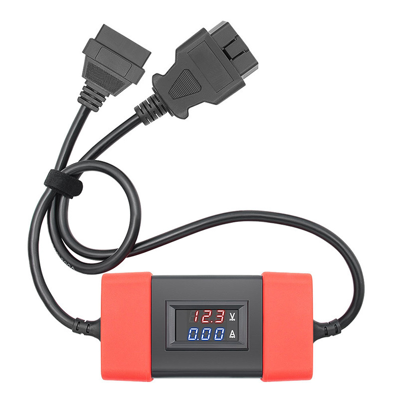 24V to 12V Converter Heavy Duty Truck Diesel Adapter Cable Work for X431 easydiag/ Golo/ IDIAG/ ThinkCar/ ICarScan/ Diagun/ DBScar II