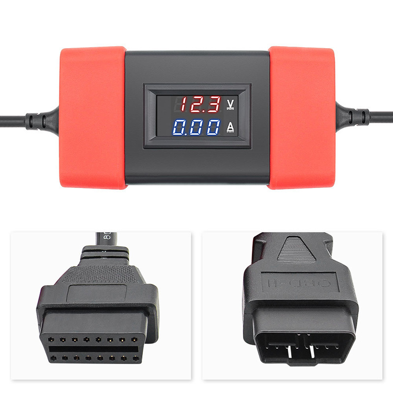 24V to 12V Converter Heavy Duty Truck Diesel Adapter Cable Work for X431 easydiag/ Golo/ IDIAG/ ThinkCar/ ICarScan/ Diagun/ DBScar II