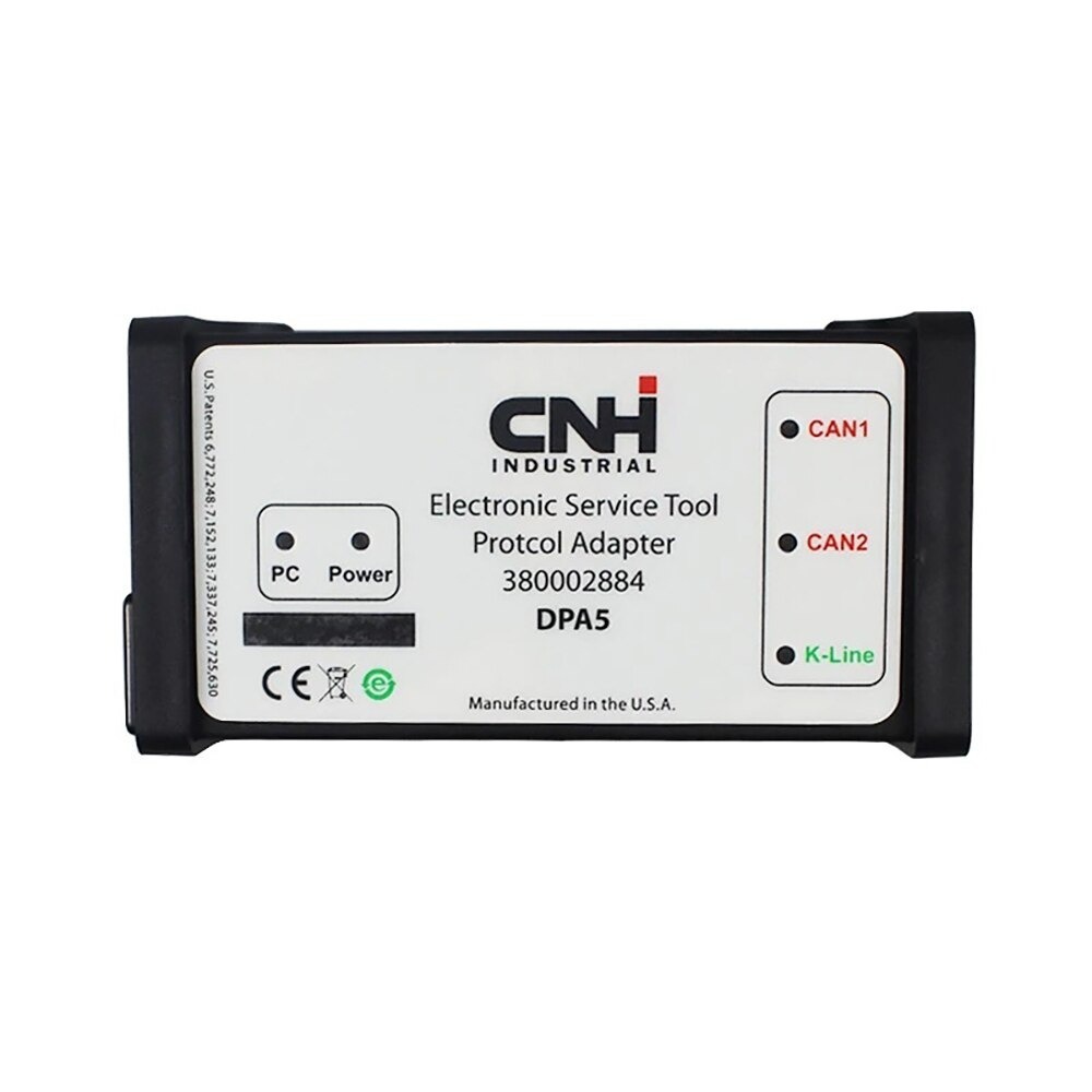 Truck Tool CNH DPA5 V8.6 V9.8 V9.11 for New Holland Electronic Tool K-LINE Cable EST Engineering DPA 5 V9.1 Support J2534 TRUCK SCAN
