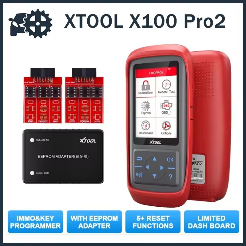 Original XTOOL X100Pro2 X100 PRO2x100Pro3 Mileag-e Programming IMMO Car Diagnostic Tool Auto Key Programmer Odomete r Adjustment