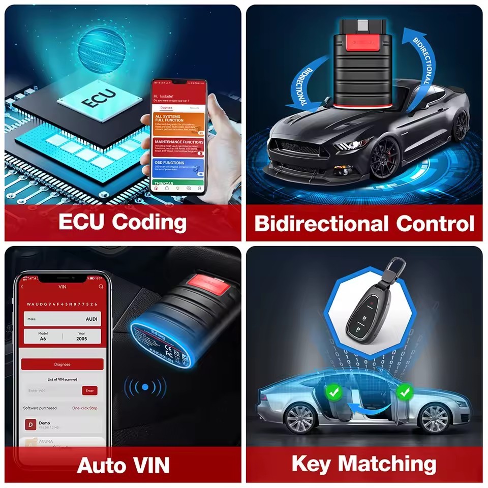 KINGBOLEN Ediag ECU Coding Active Test Car Diagnostic Tools 1 Year Free Car OBD2 Scanner Tools Code Reader PK THINKDIAG