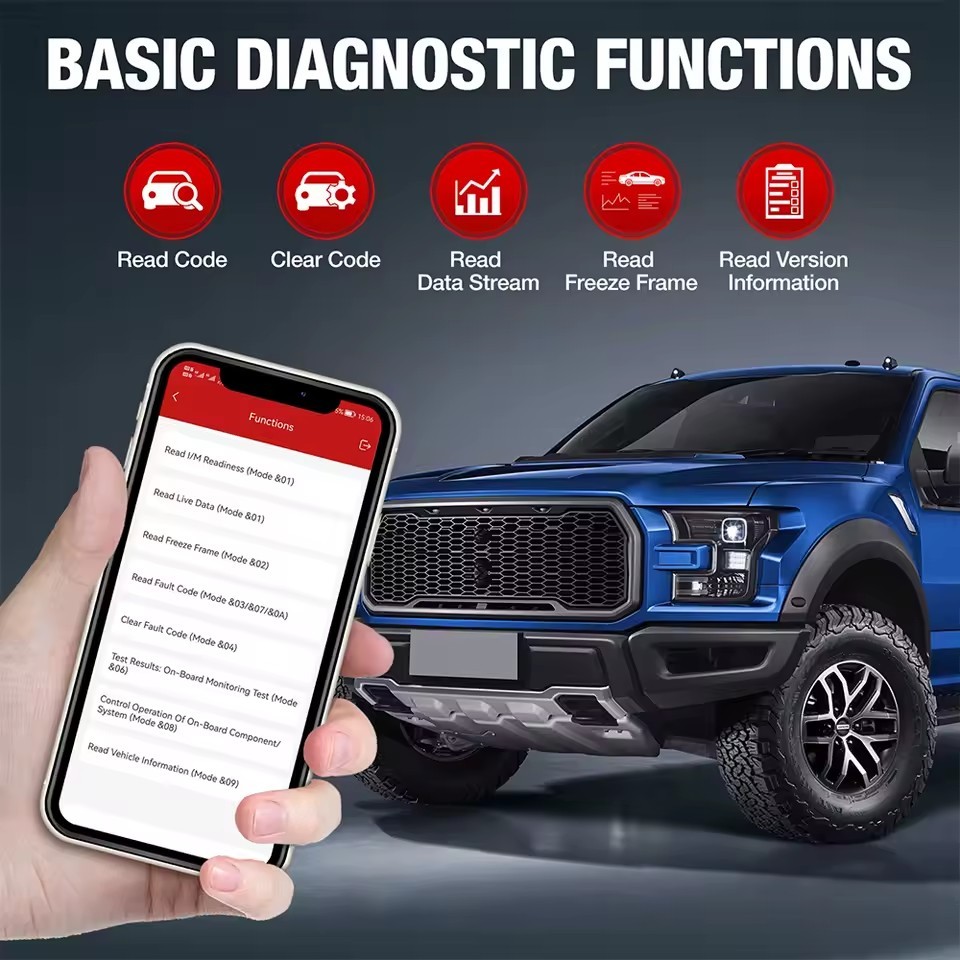 KINGBOLEN Ediag ECU Coding Active Test Car Diagnostic Tools 1 Year Free Car OBD2 Scanner Tools Code Reader PK THINKDIAG