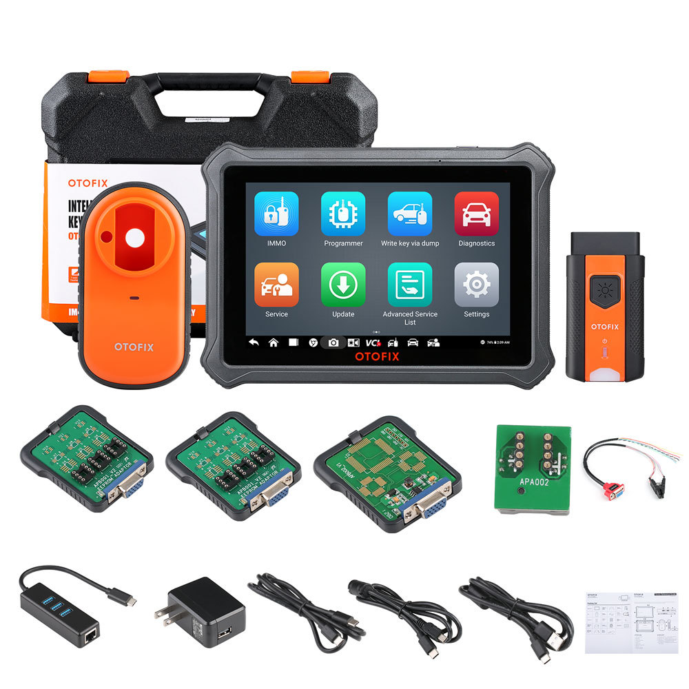 OTOFIX IM1 Advanced IMMO Key Programmer with the XP1 key programmer and Diagnostic Tool
