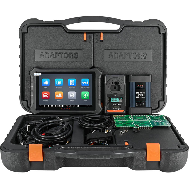 OTOFIX IM2 Advanced IMMO Key Programmer and Diagnostic Tool with XP1 PRO & V1 Flash Key FOB Programming Device