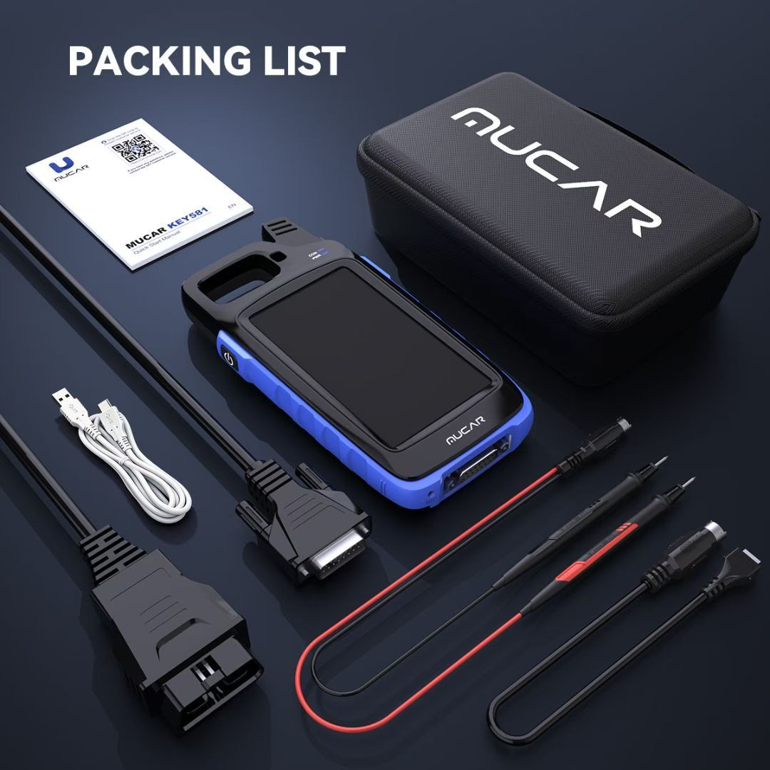 MUCAR KEY581 Universal Key Generator Kit Key Fob Programmer Immobilizer Tool Key Creation IMMO Learning Chip Read Write Cloning