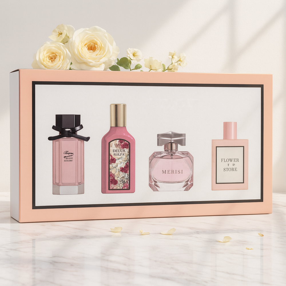 Luxury Women’s Perfume Set: Musk and Jasmine Blend – Sophisticated Floral-Musk Fragrance, Perfect Gift for Her