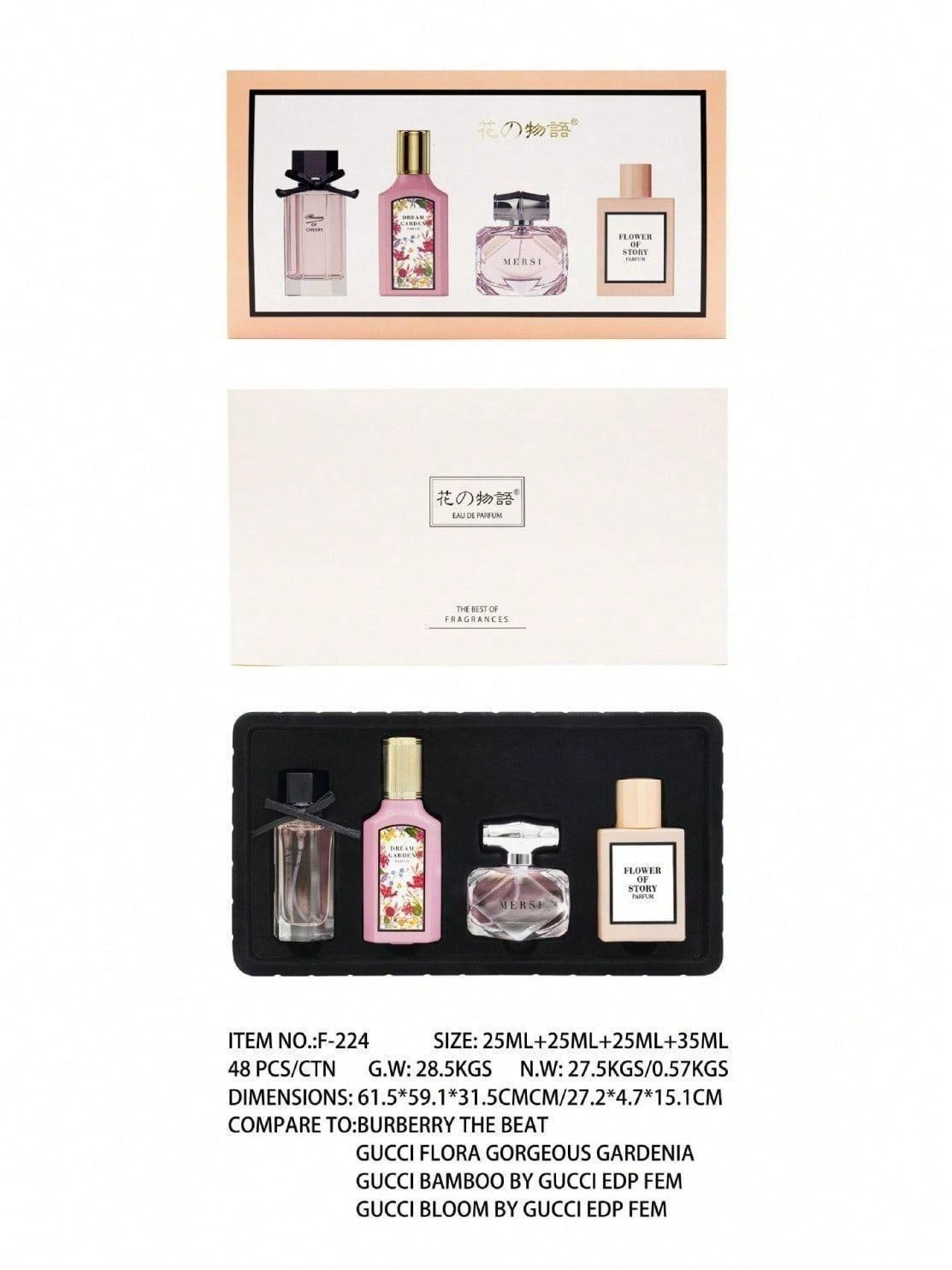 Luxury Women’s Perfume Set: Musk and Jasmine Blend – Sophisticated Floral-Musk Fragrance, Perfect Gift for Her