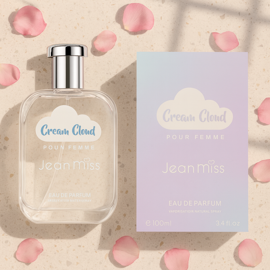 Cloud Creme Perfume: A Warm Blend of Whipped Milk and Toasted Marshmallow – Sweet, Gentle, and Perfectly Comforting