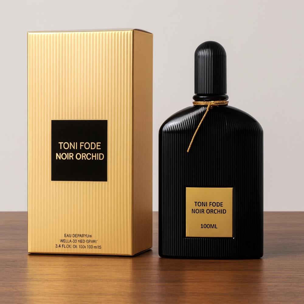 Noir Orchid Eau de Parfum: Sensual Floral Musk Fragrance – A Timeless Scent of Mystery and Sophistication