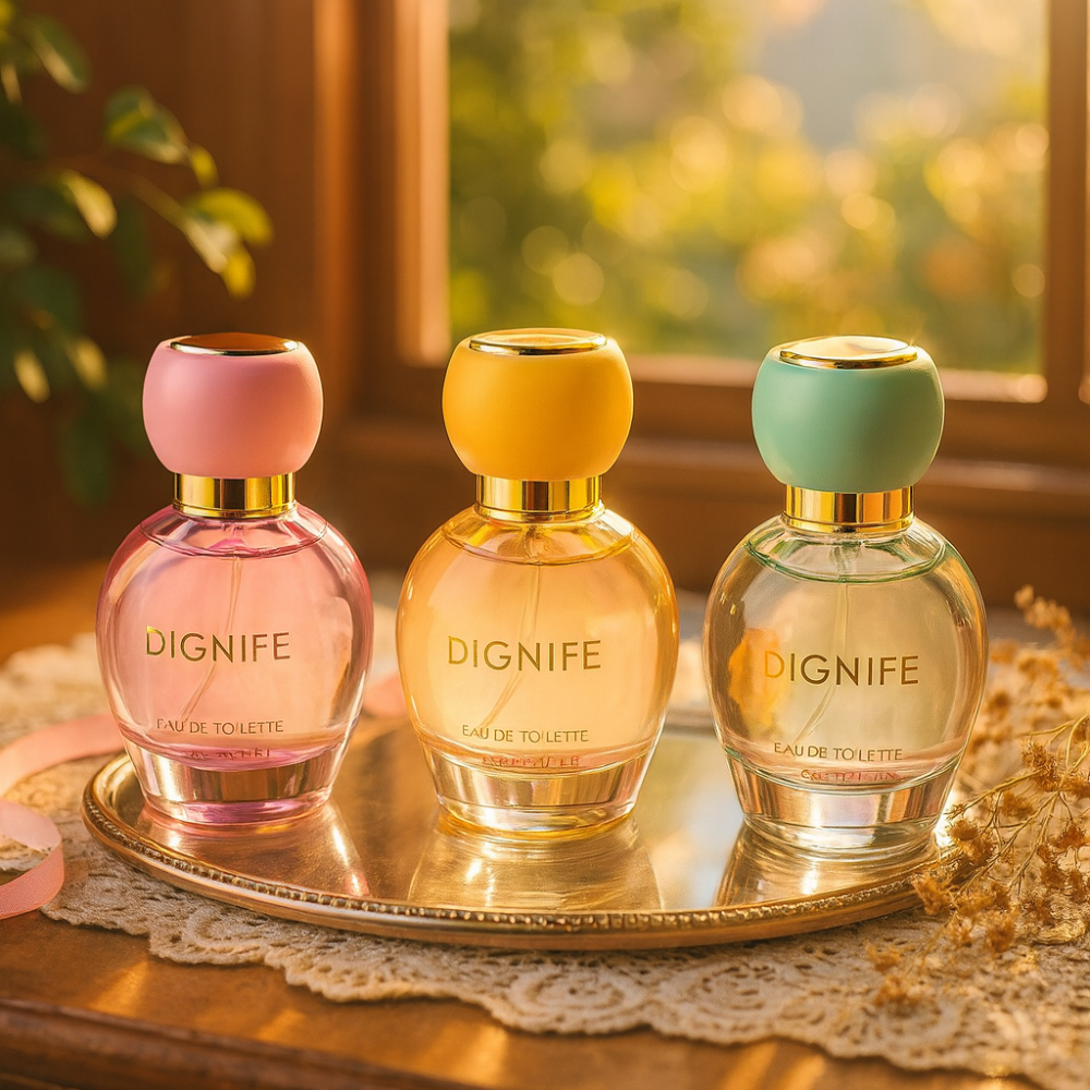 Elegant Daily Perfume: A Gentle Fusion of Iris, Jasmine & Strawberry – A Timeless Scent of Grace and Freshness