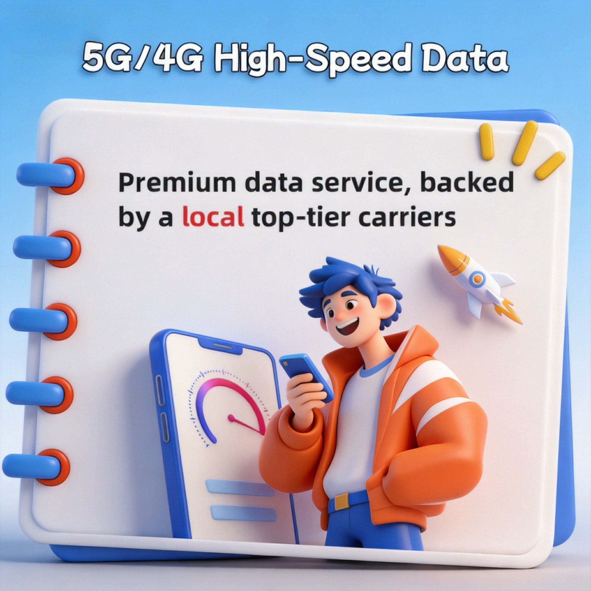 【Indonesia eSIM Unlimited】Indonesia eSIM【 Unlimited Data 4G/5G】【Google Instagram Whatsapp etc | High Speed | 3-7 Days 】Travel eSIM