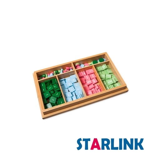 Montessori Wooden Toy Stamp DevelopmentDecimal stamp Game