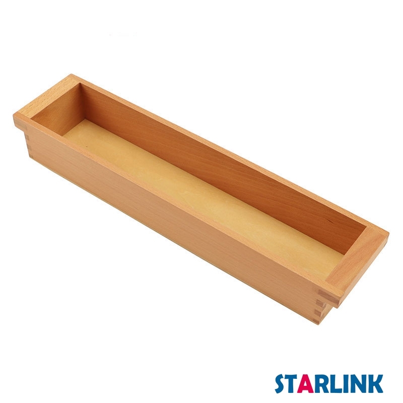 Montessori Wooden Math Material Tray For 45 Wooden Hundred Squares