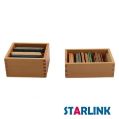 Preschool Montessori Material Sensorial Thermic Tablets Educational Wooden Toys For Kids