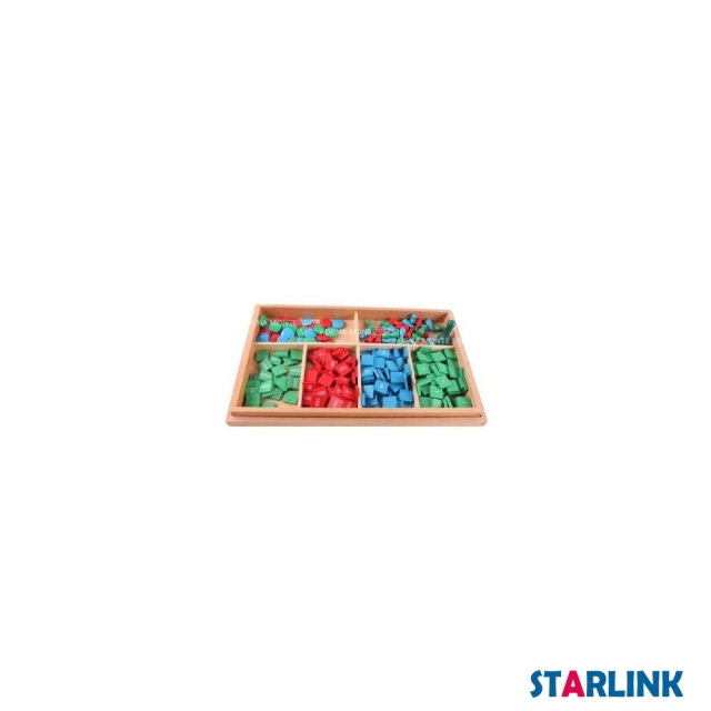 Montessori Wooden Toy Stamp DevelopmentDecimal stamp Game