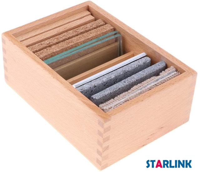 Preschool Montessori Material Sensorial Thermic Tablets Educational Wooden Toys For Kids