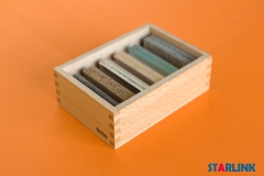 Preschool Montessori Material Sensorial Thermic Tablets Educational Wooden Toys For Kids