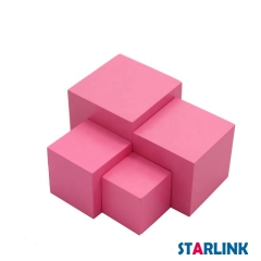 Montessori Sensory Early Education Teaching Materials Children's Wooden Educational Toys Pink Tower Pink Tower Stand Brown Stair