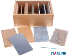 Preschool Montessori Material Sensorial Thermic Tablets Educational Wooden Toys For Kids