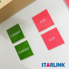 Montessori Wooden Toy Stamp DevelopmentDecimal stamp Game
