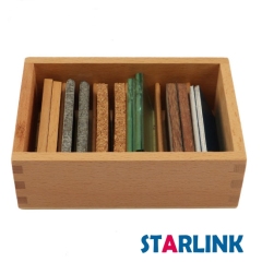 Preschool Montessori Material Sensorial Thermic Tablets Educational Wooden Toys For Kids