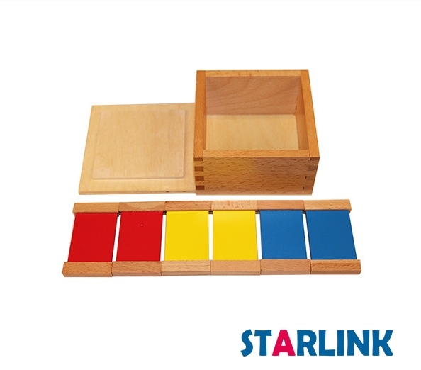Montessori Color Tablets Materials Sensorial Educational Tools Preschool Early Equipment Learning Toys