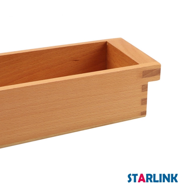 Montessori Wooden Math Material Tray For 45 Wooden Hundred Squares