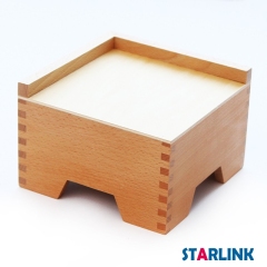 Montessori Sensory Early Education Teaching Materials Children's Wooden Educational Toys Pink Tower Pink Tower Stand Brown Stair